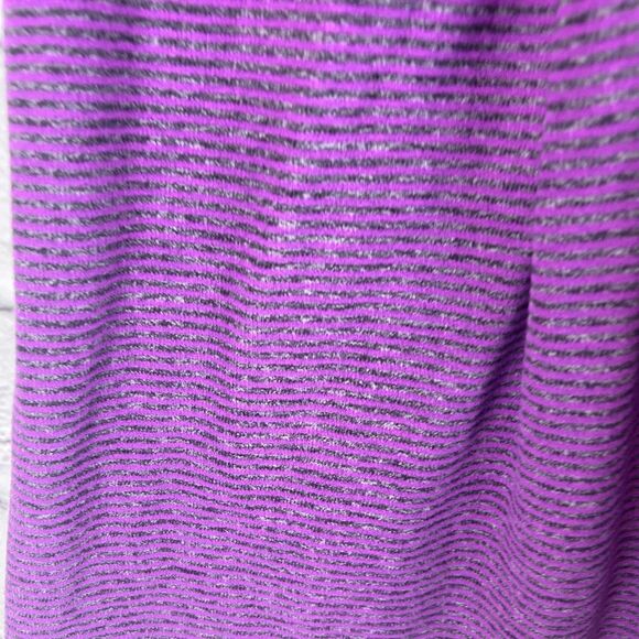 Lululemon Vinyasa Scarf Heathered Purple / Black Snap Wrap | One Size - Picture 3 of 6